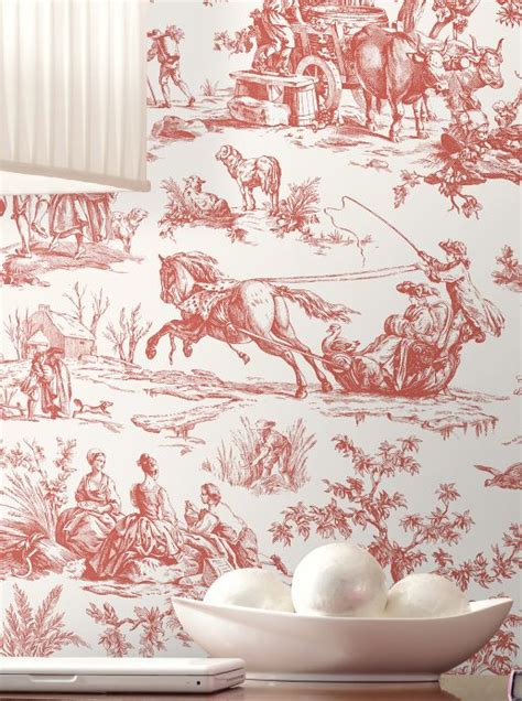 Puzzle mit 1.000 Teilen 30 Montaigne Toile de Jouy in Rot 